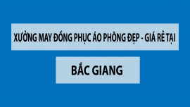 Xưởng may đồng phục áo phông đẹp, giá rẻ tại Bắc Giang