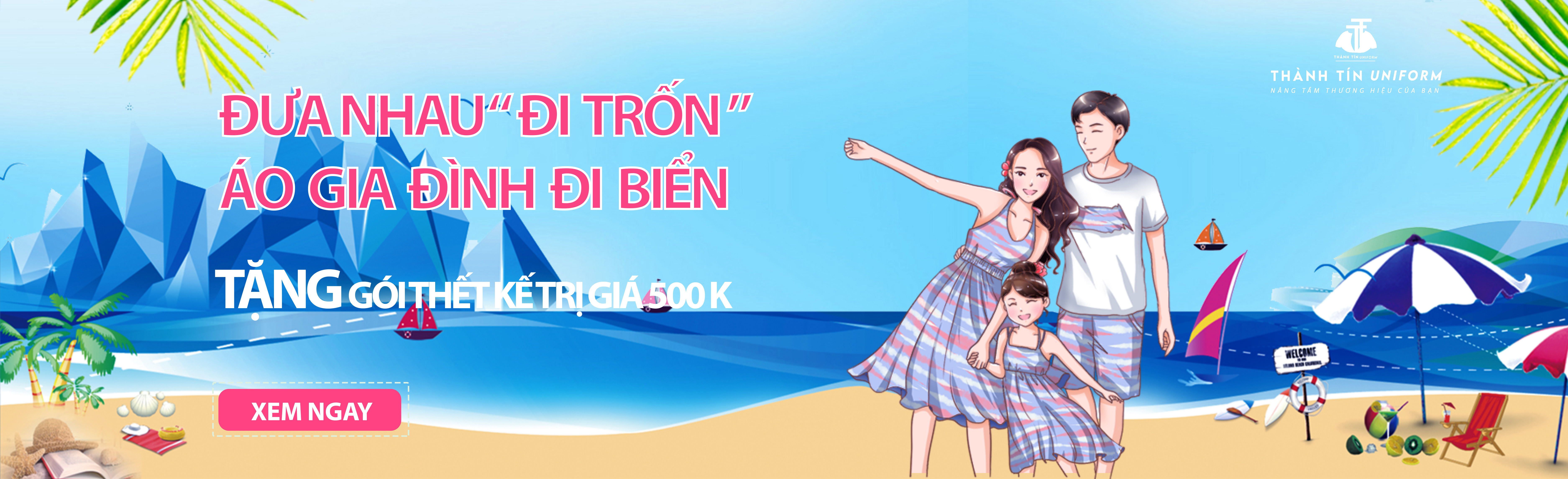 ĐỒNG PHỤC GIA ĐÌNH ĐI DU LỊCH BIỂN