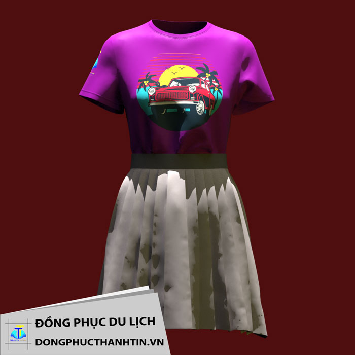 Đồng Phục Áo Phông Du Lịch Đẹp tại Quảng Ninh