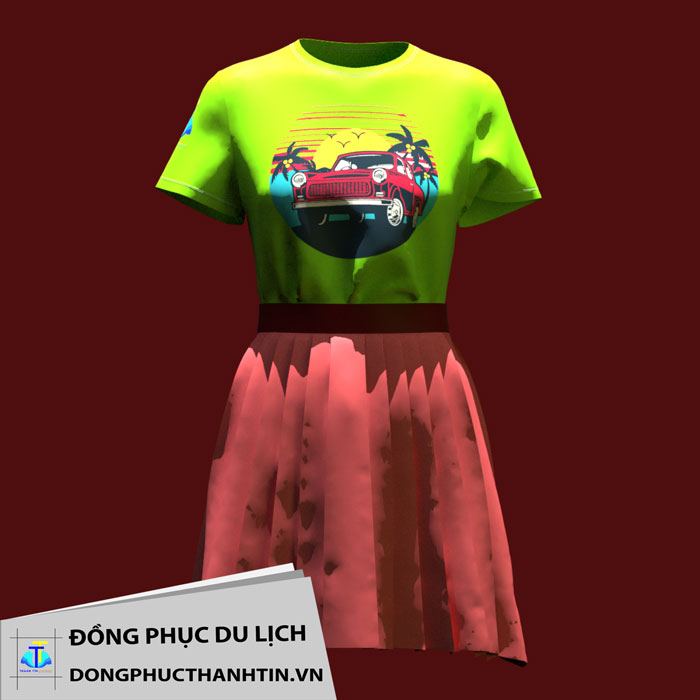 Đồng Phục Áo Phông Du Lịch đẹp tại Quảng Ninh