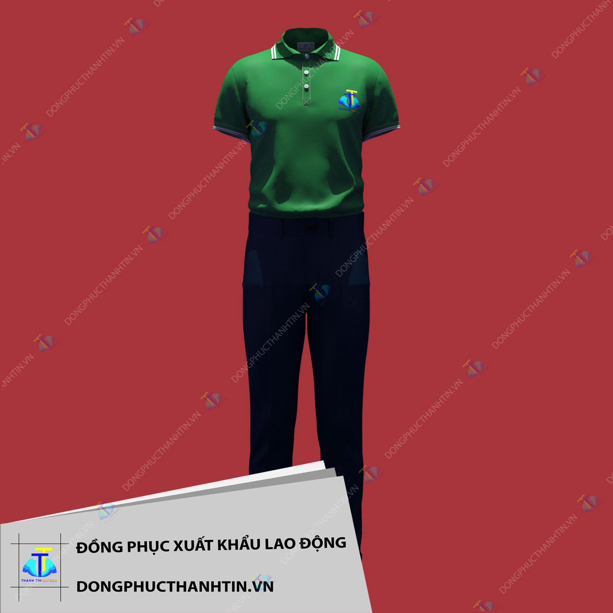 ĐỒNG PHỤC CÔNG TY XKLD MS 08