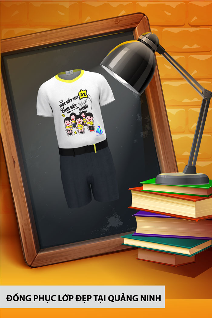 Xưởng may đồng phục lơp- áo lớp đẹp tại Quảng Ninh