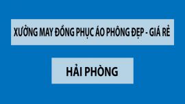 Xưởng may đồng phục áo phông đẹp –chất lượng cao tại Hải Phòng