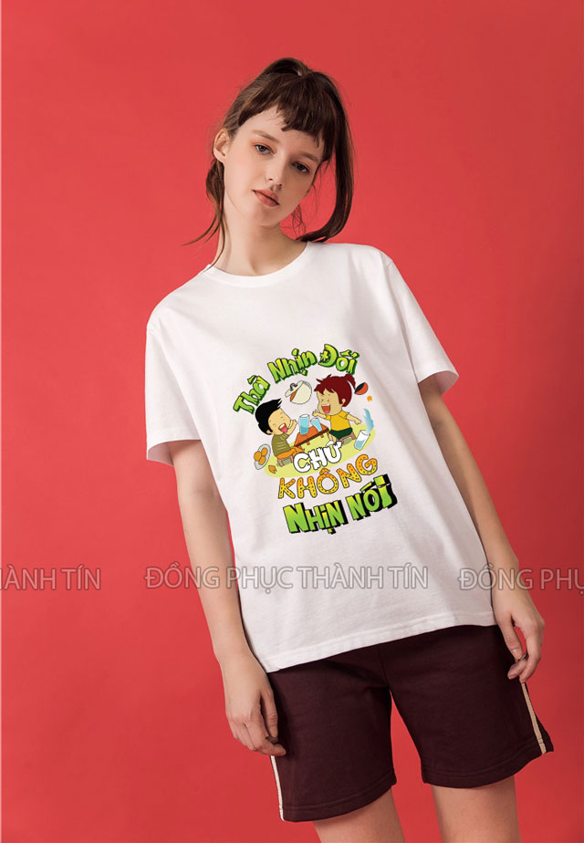 Mẫu áo nhóm đi du lịch biển đẹp ms 05 - trắng - 03