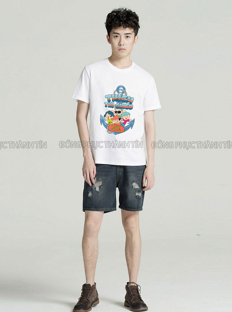 Mẫu áo thun nhóm du lịch đẹp ms 02 