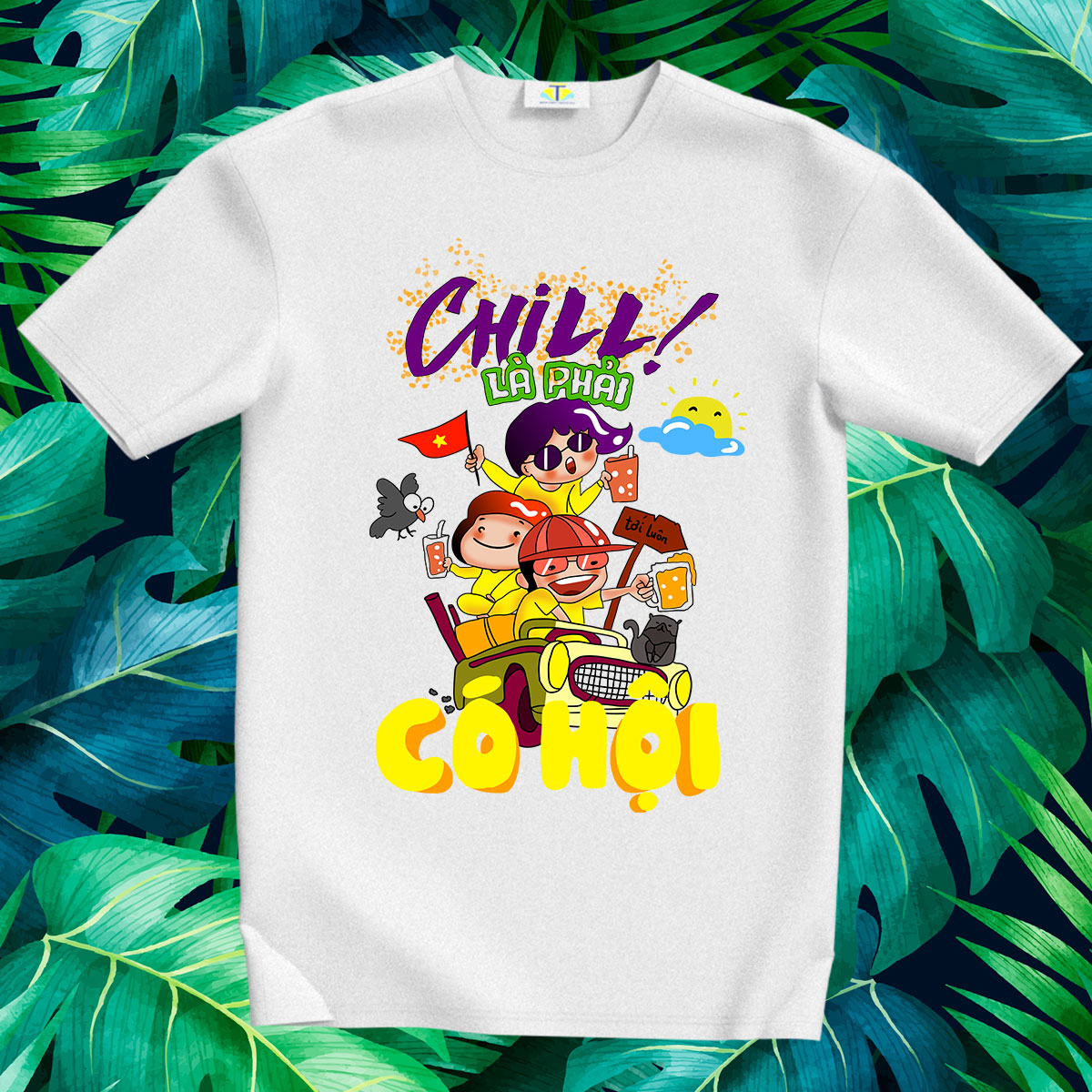 áo thun nhóm đi du lịch - mẫu 20