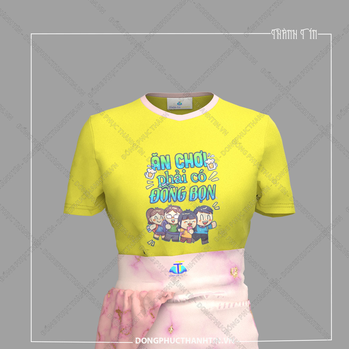 áo thun nhóm giá rẻ 01