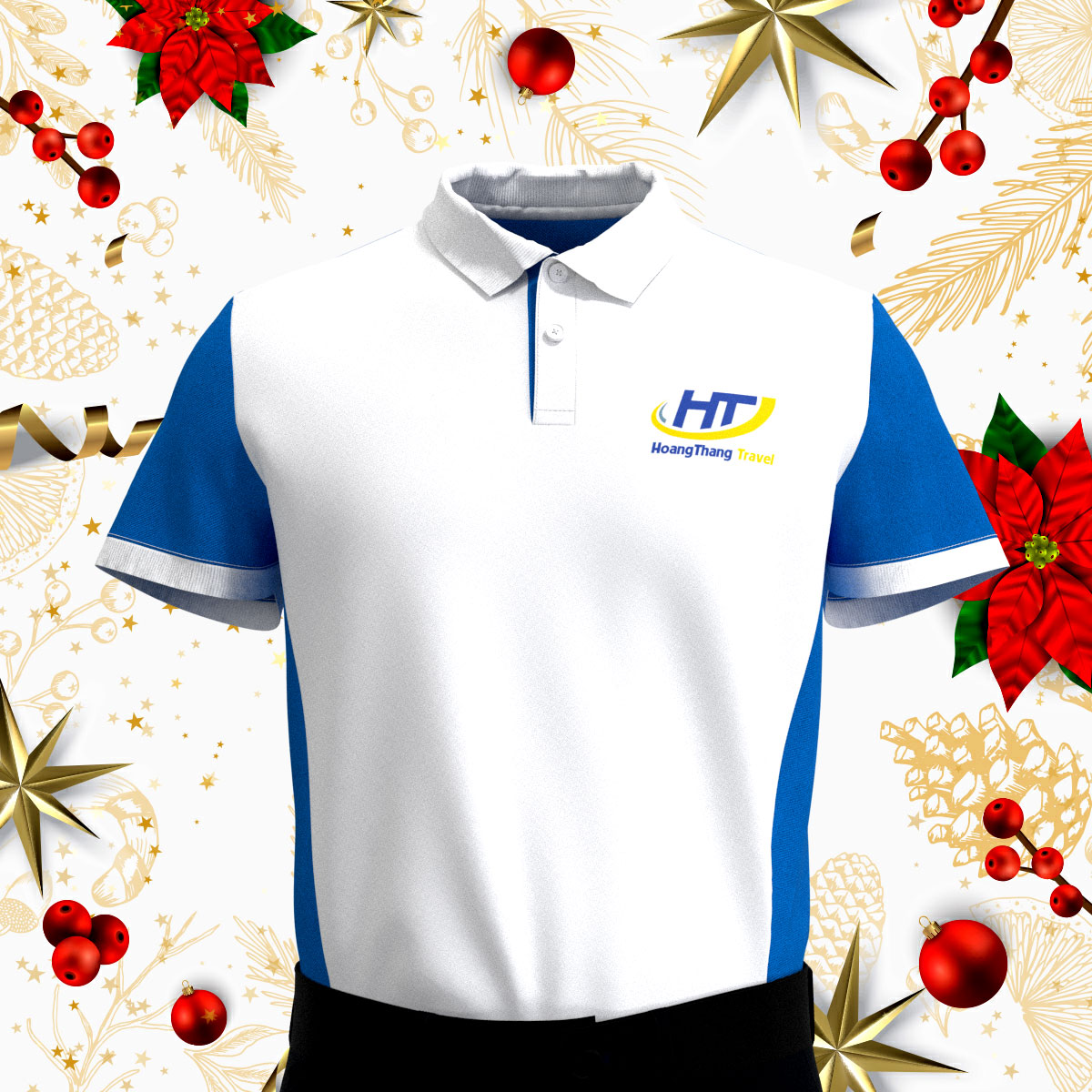 Mẫu áo đồng phục công ty đẹp 001