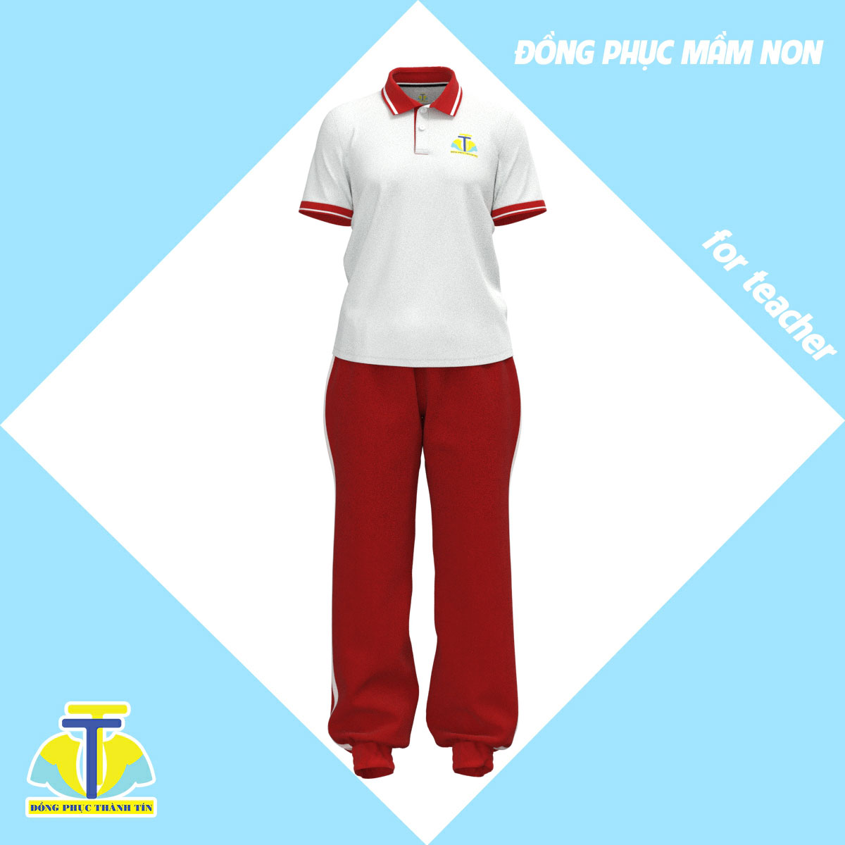 ĐỒNG PHỤC GIÁO VIÊN MẦM NON -XUÂN HÈ 03