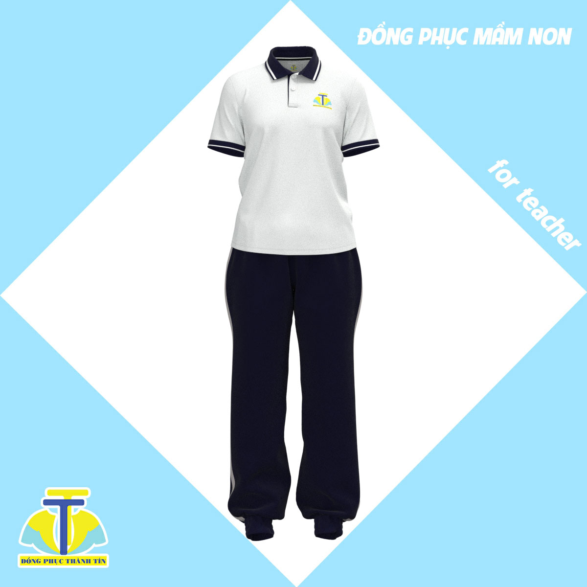 ĐỒNG PHỤC GIÁO VIÊN MẦM NON XUÂN HÈ 01