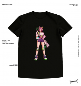 Áo Liên Quân Violet Mèo Siêu Quậy Cotton USA 100